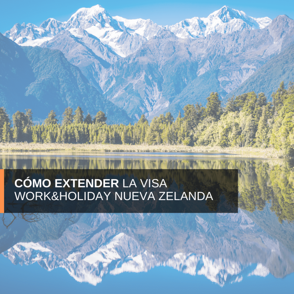 Nueva Zelanda, extensión, Work&Holiday
