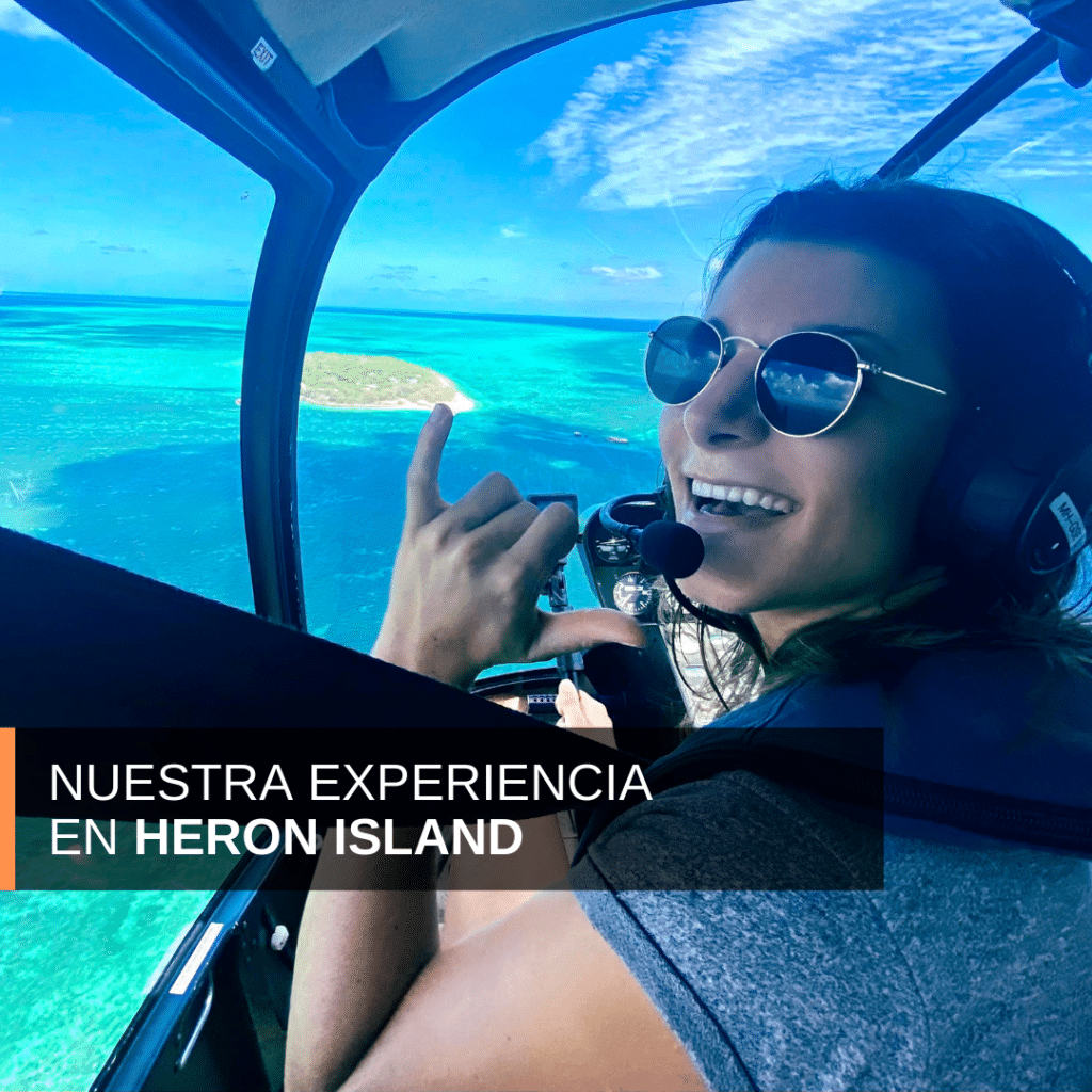 experiencia, Heron Island Resort