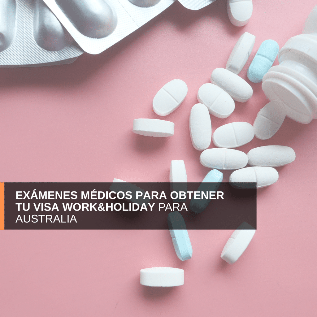 exámenes médicos, Work&Holiday, Australia, peruanos
