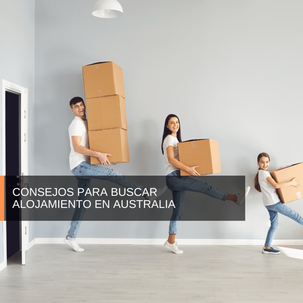 consejos, buscar, alojamiento, Australia