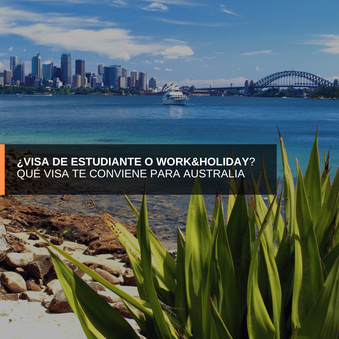 visa de estudiante, work&holiday, visas