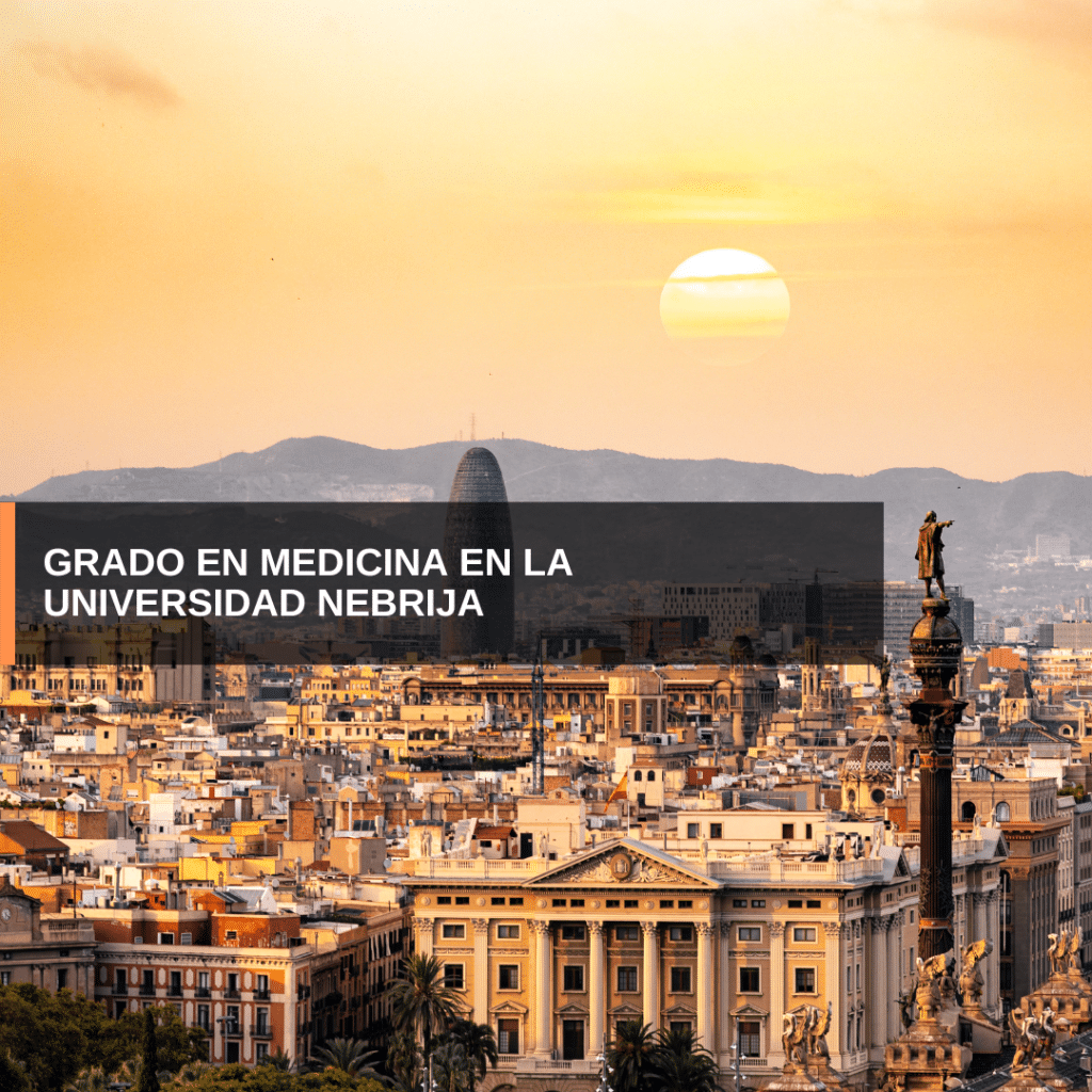 Grado en Medicina en la Universidad Nebrija