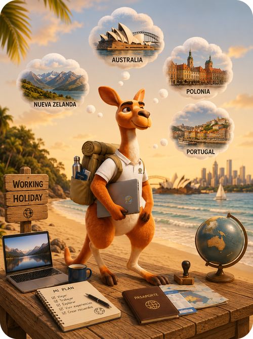 Destinos Working Holiday
