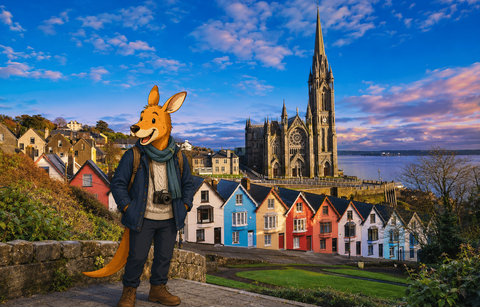 Kangurú en Cork, Irlanda