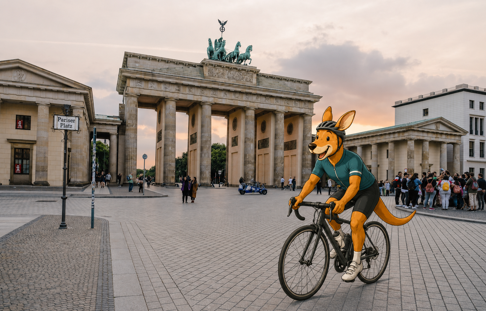 Kangurú en Berlín, Alemania