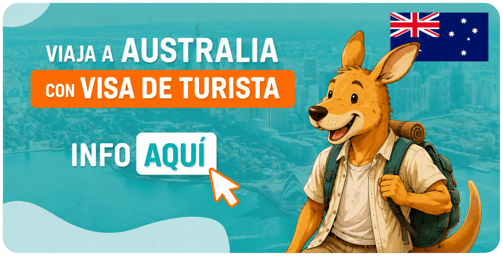 visa de turista Australia banner